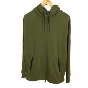 Forever 21 mens army green hoodie sweatshirt sz small